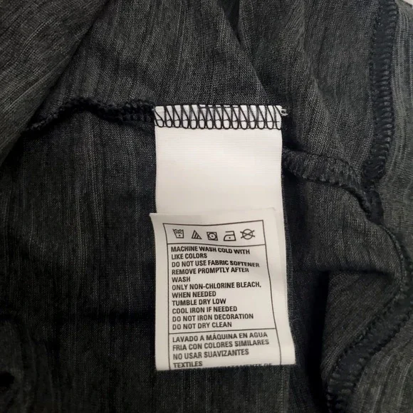 Adidas Climalite Mens Black Miami Hurricanes Tshirt Athletics NCAA Large - Picture 9 of 11